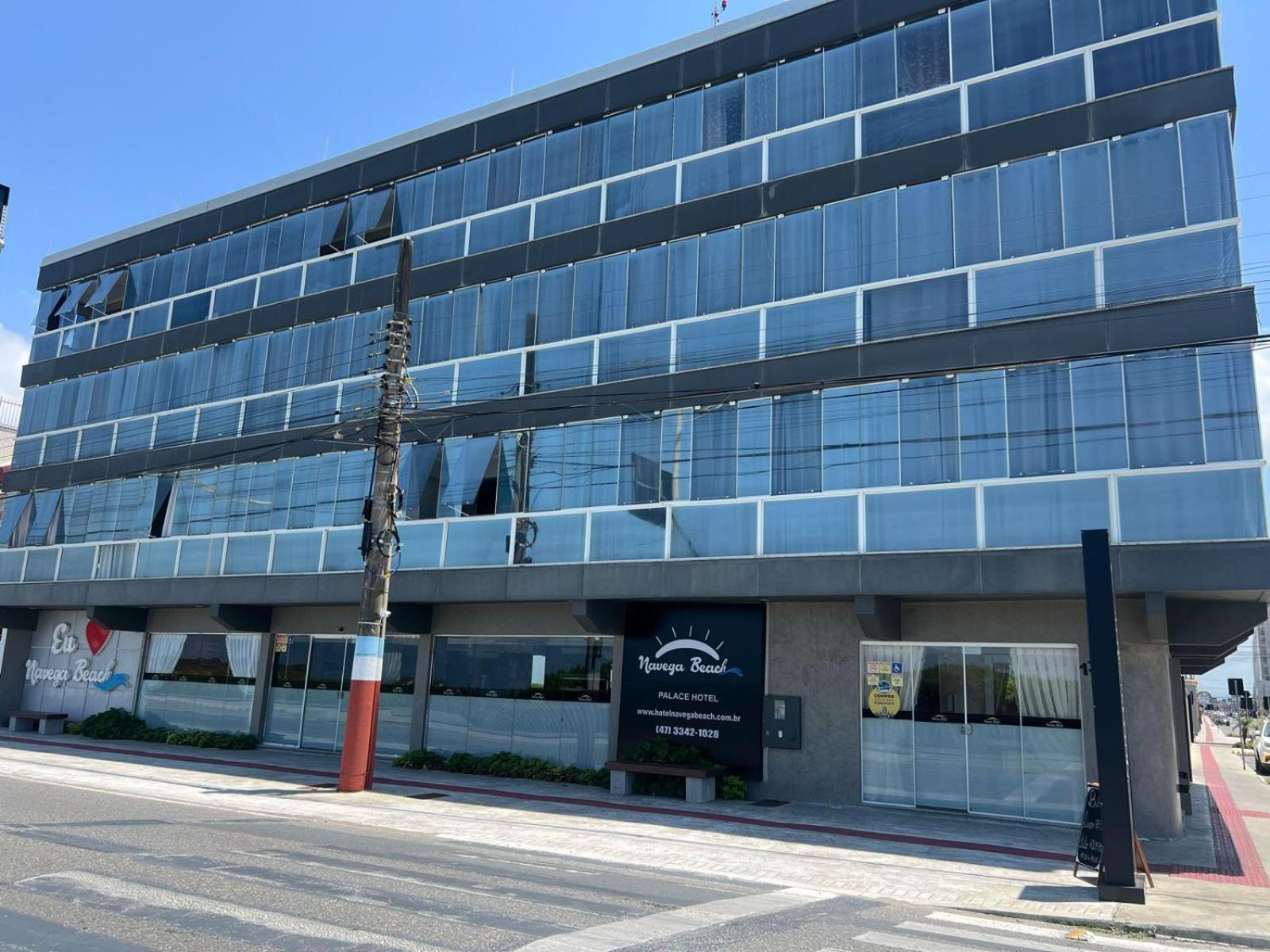 Navega Beach Palace Hotel Navegantes Exterior photo